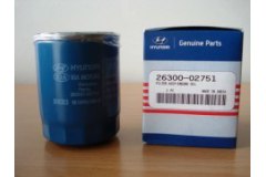 Фильтр масляный для RENAULT MEGANE III купе (DZ0/1_) 2.0 CVT (DZ0G, DZ1E) 2009-, код двигателя M4R711, V см3 1997, кВт 103, л.с. 140, бензин, Hyundai-KIA 2630002751